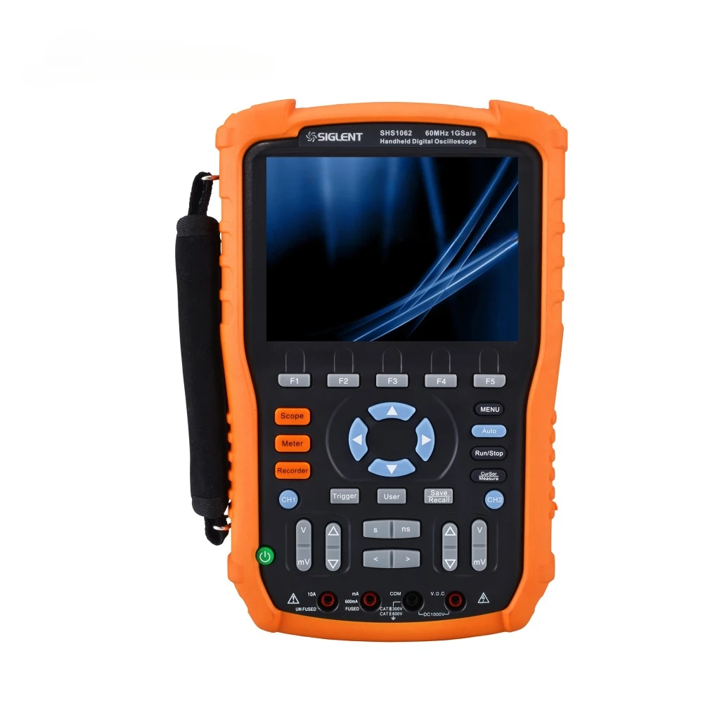 SHS1062,60MHz Isolated Channel Technology Handheld Oscilloscope Multimeter