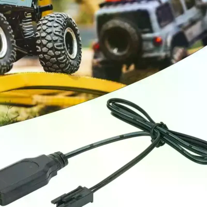3.7V Lithium Battery RC USB Charger Cable SM 2P Interface Portable Charging Cord for Kids Remote Control Toy Car Drone