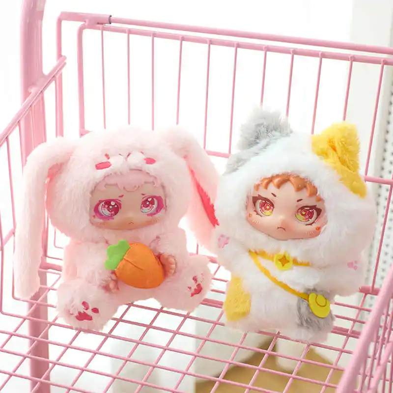Yaya Let'S Travel Together Series Trendy Play Plush Blind Box Bag Pendant Cartoon Cute Doll Mystery Box Surprise Gift For Girls