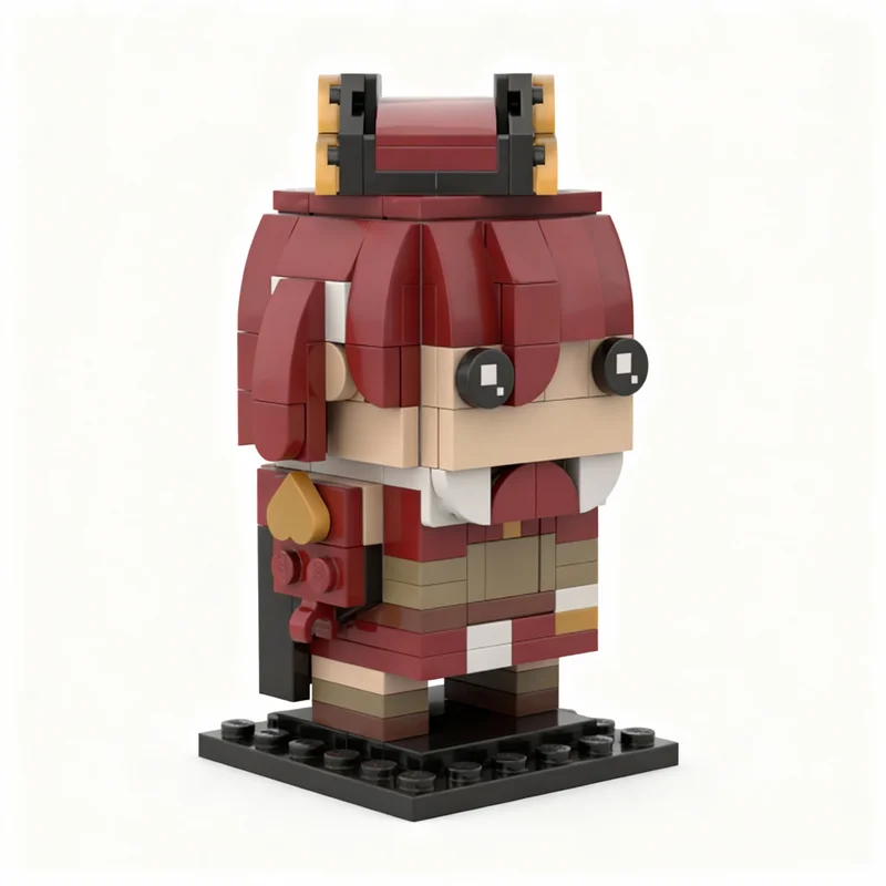 

186pcs MOC Houshou Marine Brickheadz Model Building Blocks Construction Toy Christmas Gifts DIY Creative Idea Education Birthday