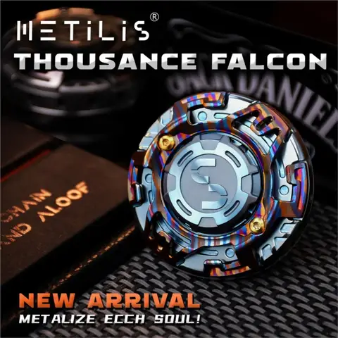 METILIS Thousance Falcon Fidget Spinner Original Designs Anxiety Relief Gadgets Fidgeting Spinners Office Desk Accessories