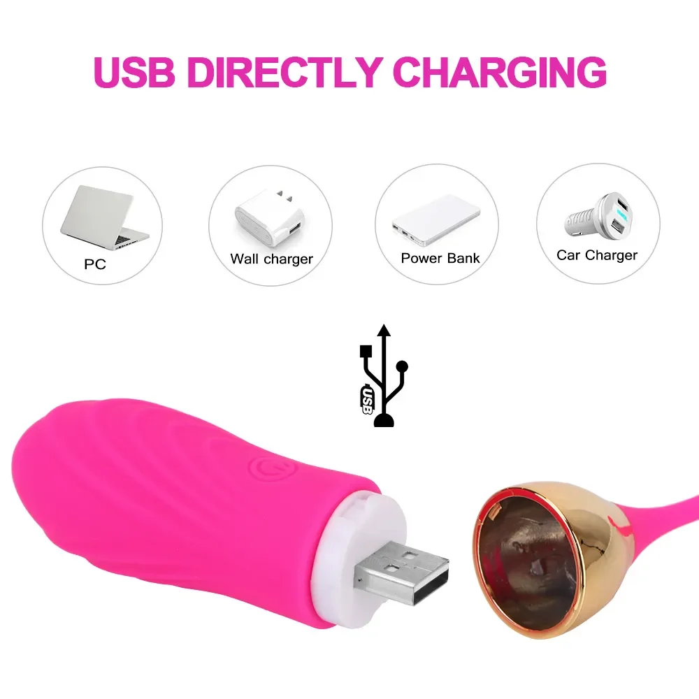 Vaginal Kegel Ball Wireless Vibrators For Women Anal Plug Nipple Clitoral Stimulator Dildos Female Masturbator Panties Sex Toys