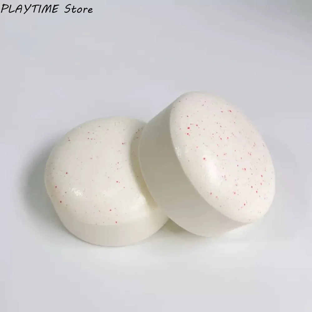 Slow Rising Macaron Bread Squeeze Toy Hand Relax Calming Round Bread Squishy Toy Pinch Mini Bread Toast Sensory Toys Kids Adult