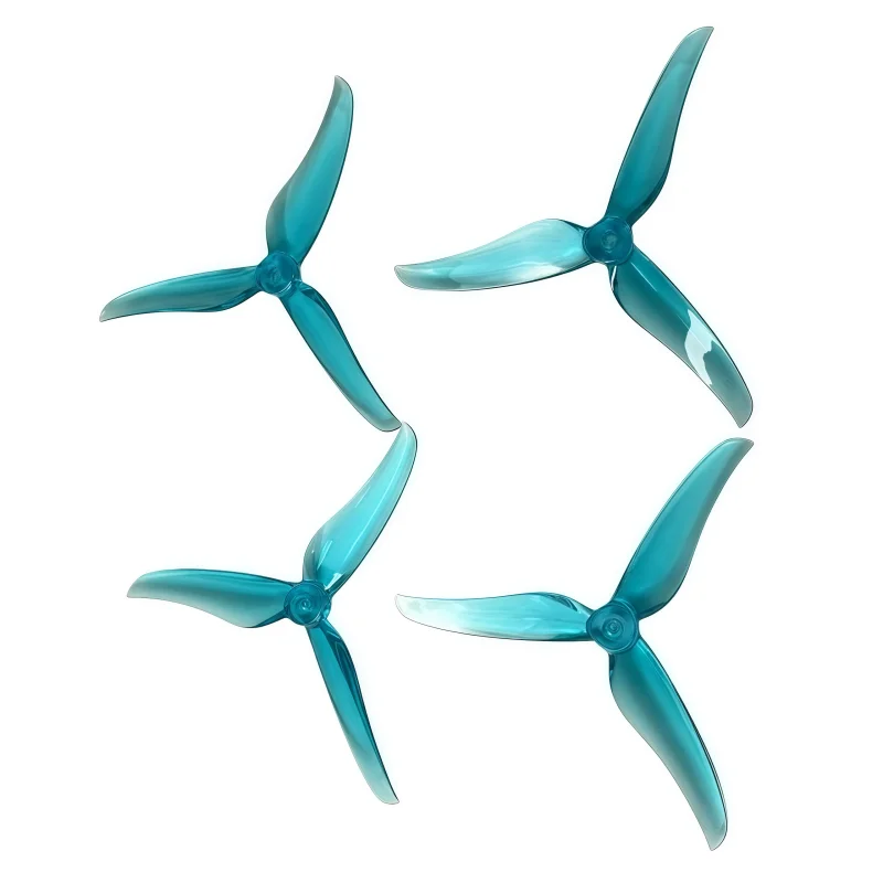2 pares de hélices T-Motor T5146 de 5 pulgadas a prueba de explosiones y tres palas de 5,1 pulgadas, adecuadas para drones