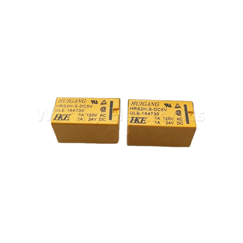 

Free shiping 10pcs/lot 5VDC 8pin Relay HRS2H-S-DC5V