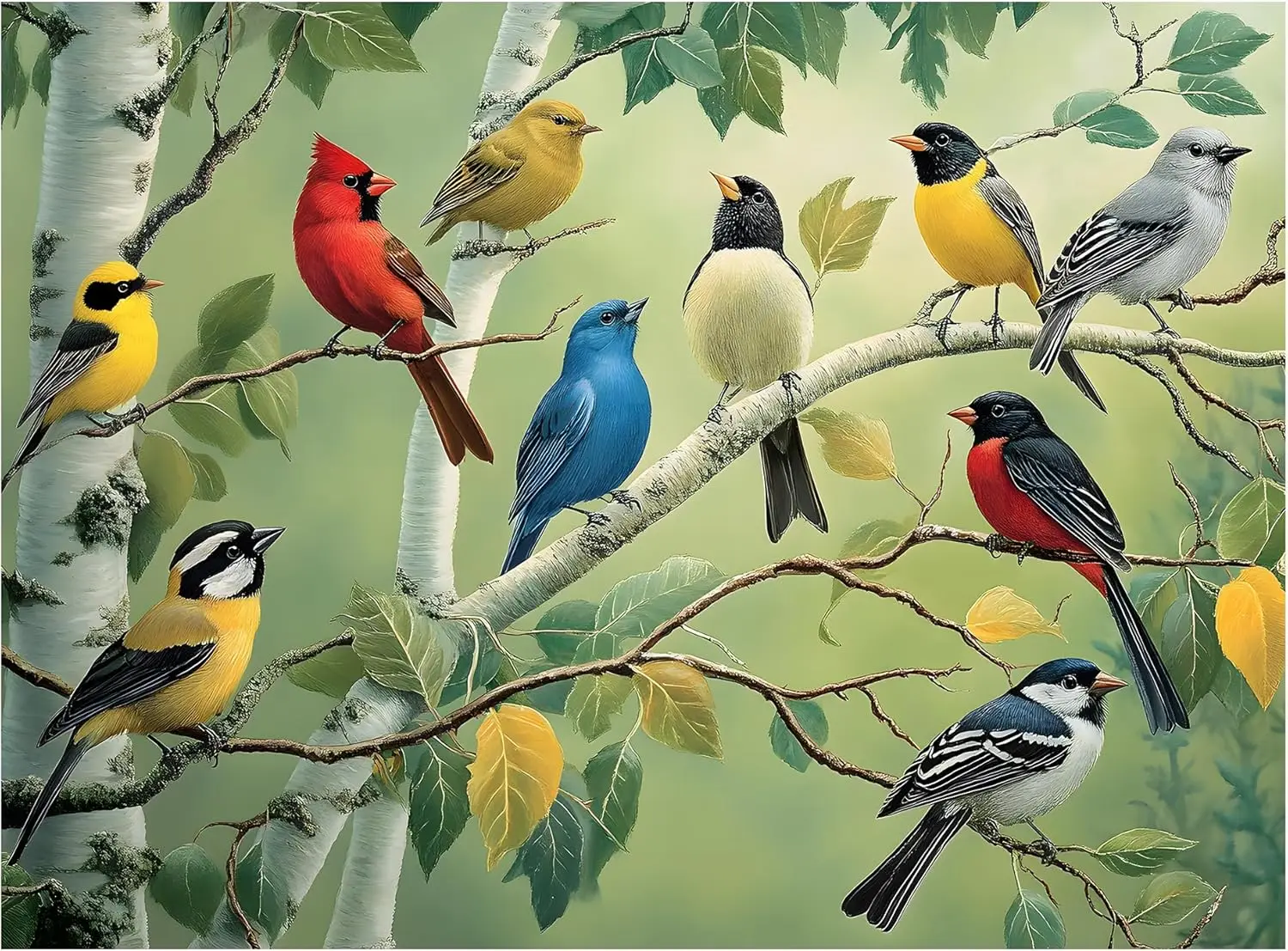 

Деревянные пазлы с изображением птиц различных размеров, без пыли, для домашнего декора, подарок на день рождения, игрушка для мужчин, женщин, пожилых людей