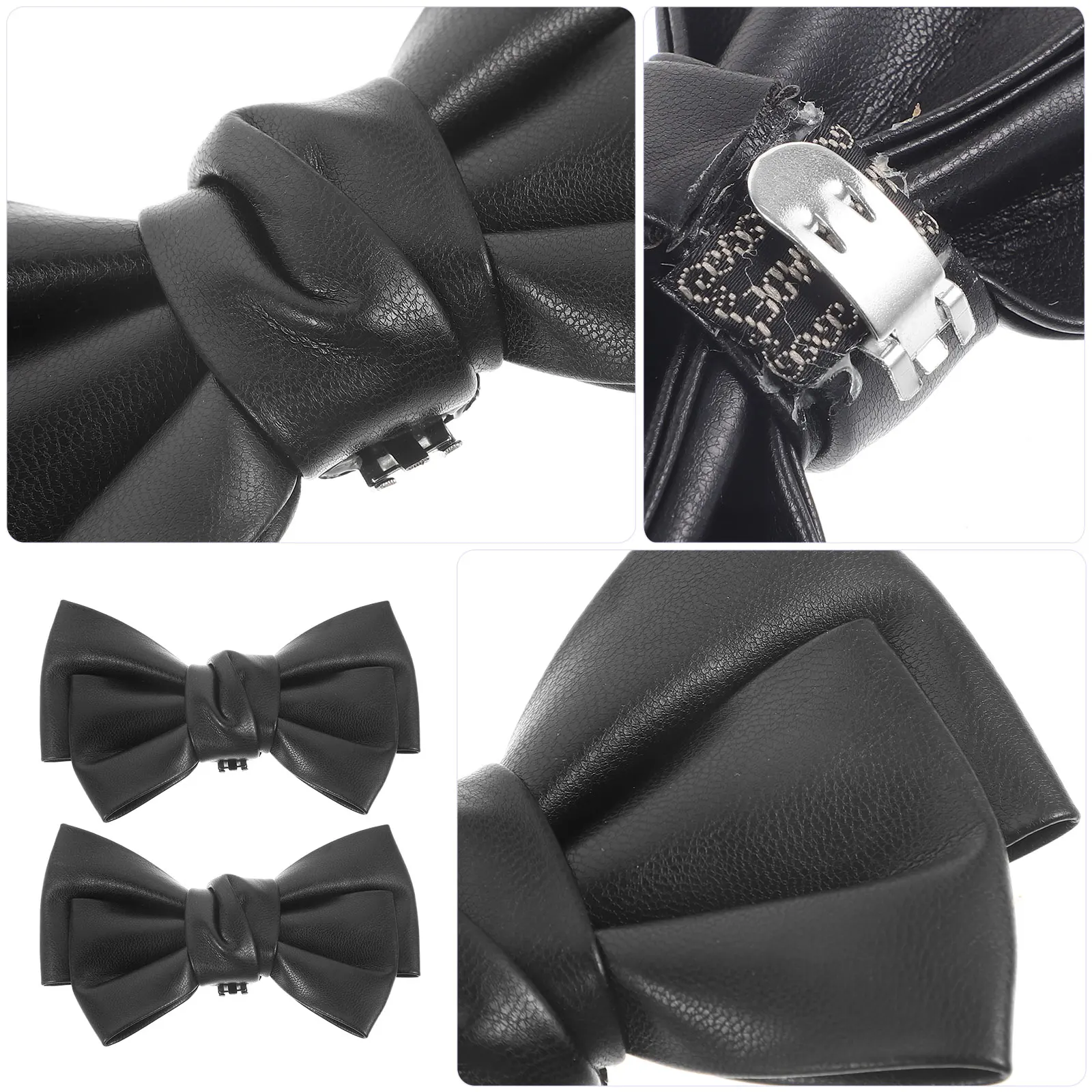 

Black Detachable Shoe Clips for High Heels Work Decorative Buckles Wedding Party Accessories 1 Pair No