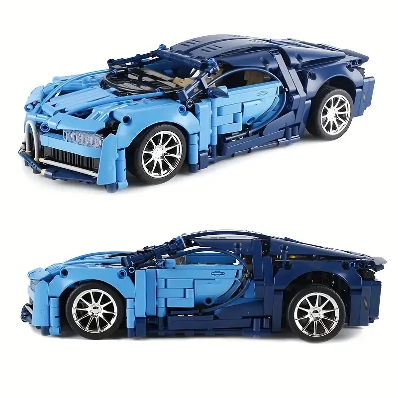 

Build Your Own Sports Car-Educational Building Block Toy Set For Kids-Fun And Fashionable!