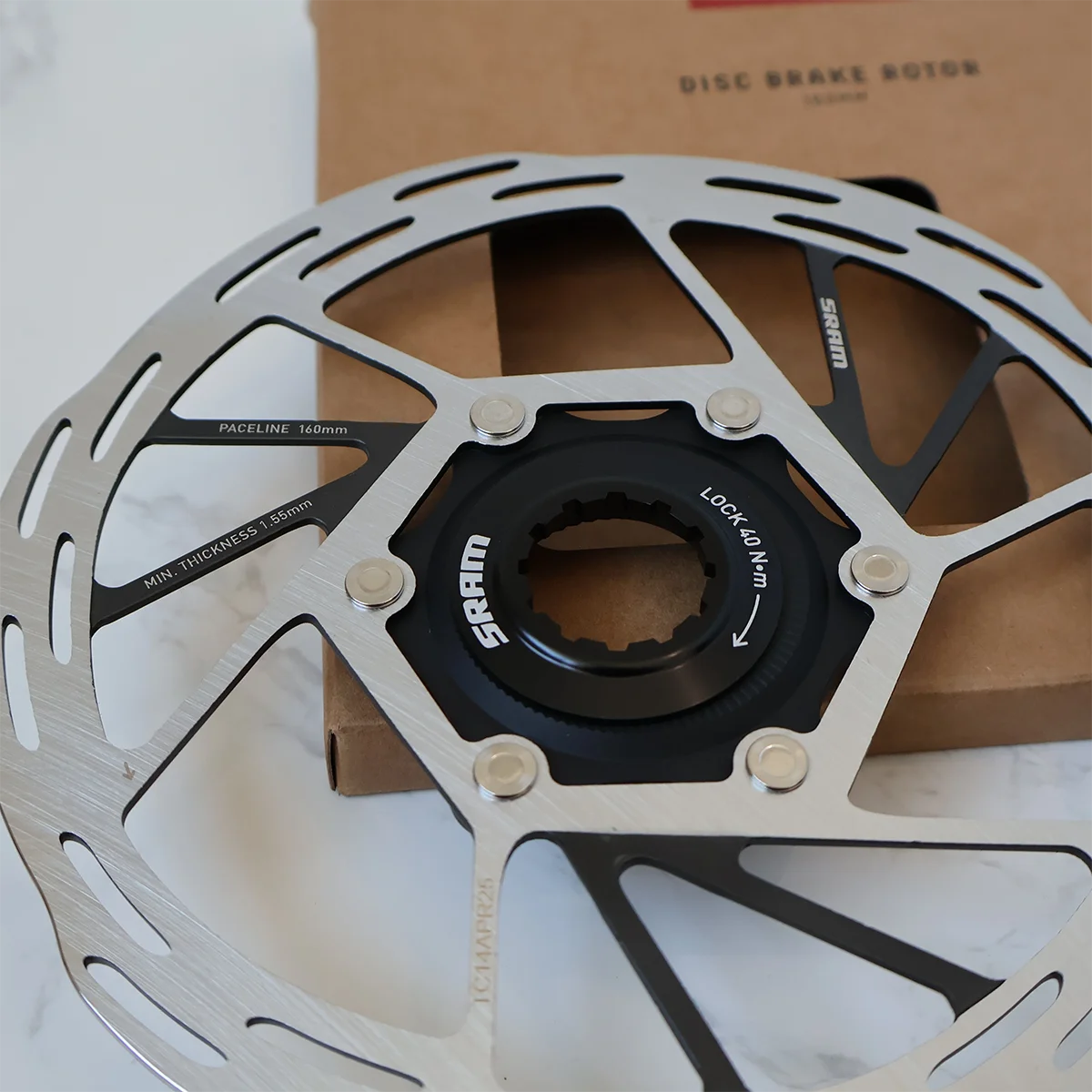 SRAM Paceline Center Lock Rotor RT-PLN-A2 | Quiet Paceline Brake