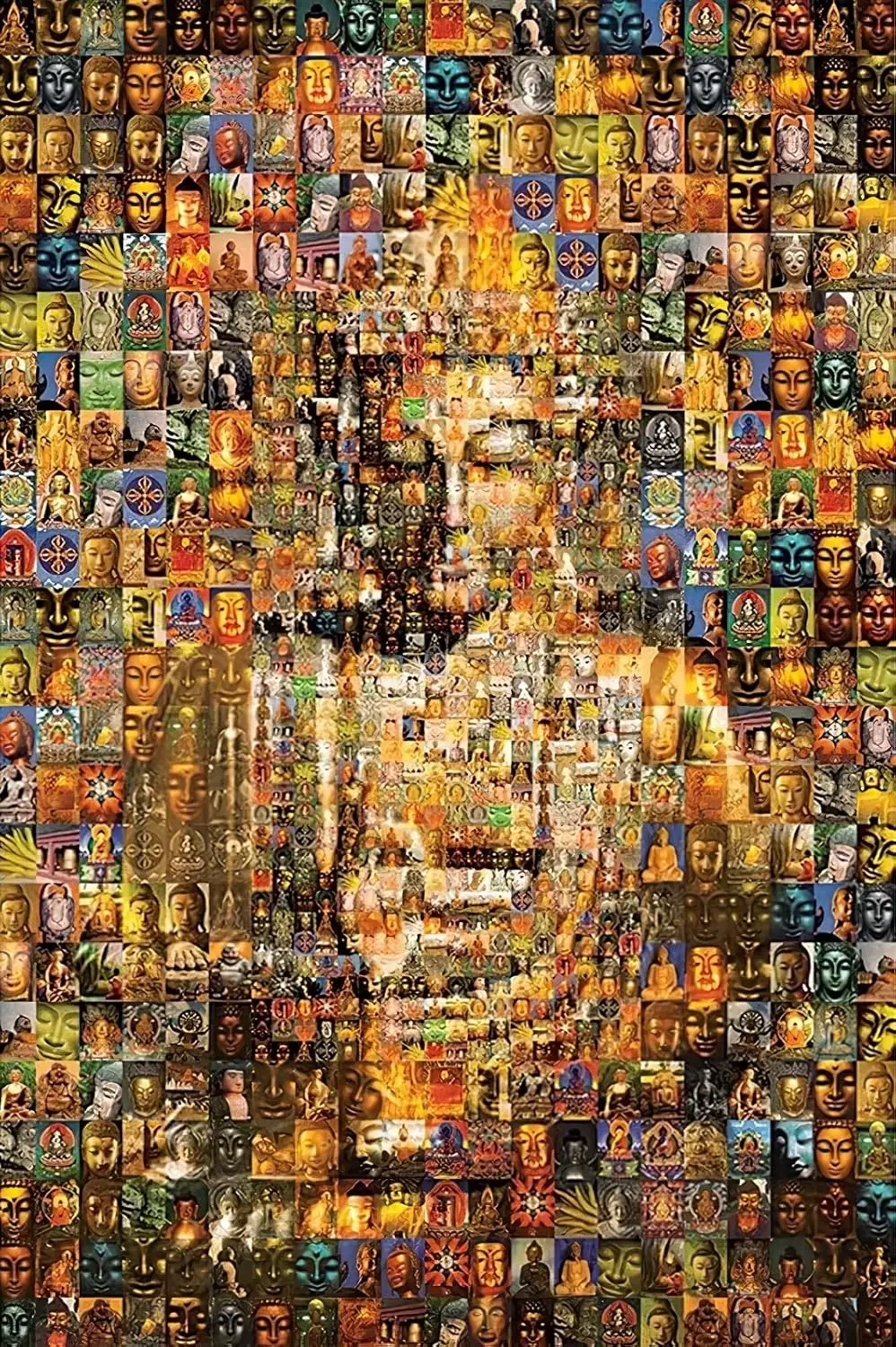 1000/500/300 Pieces Adult Figure of The Buddha Jigsaw Puzzle Stress Relief Entertainment Toys Wooden Puzzles Christmas Gift