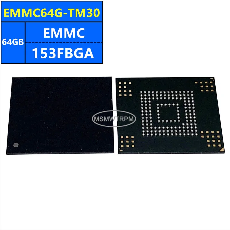 FEMDNN064G-58K72 EMMC64G-TM30 EMMC64G-TJ30 EMMC 64GB 153FBGA Memory Chip IC Electronic Components New Original
