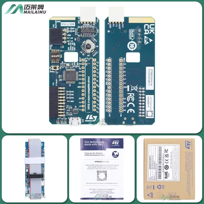

Оригинальная плата для оценки микроконтроллера STM32C0316-DK STM32C031C6T6, плата для разработки