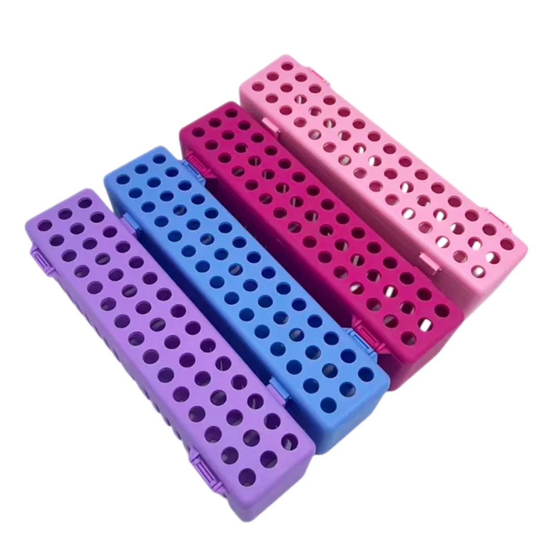 

Dental Instrument Storage box Sterilizing Box Autoclavable Perforated Dental Sterilization Cassette Sterilizing Box for Dentist