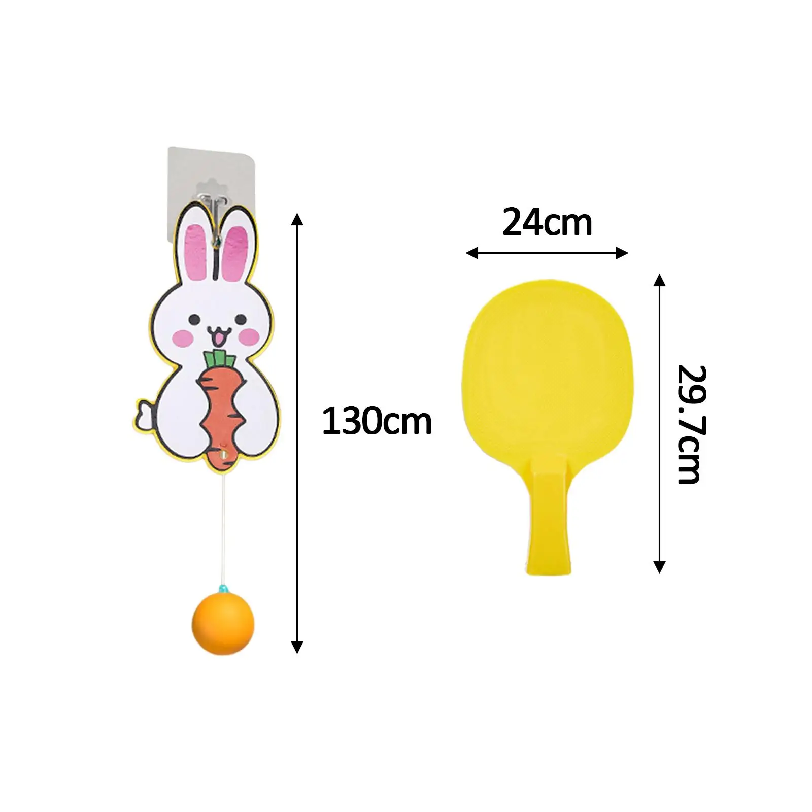 Entraîneur de tennis de table conflicTable, comprend 2 raquettes et 2 IkAdjustable recommandés