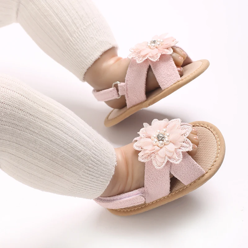 Baby Mädchen Sandalen Sommerschuhe Outdoor First Walker Kleinkind Mädchen Schuhe für den Sommer – Detail 15