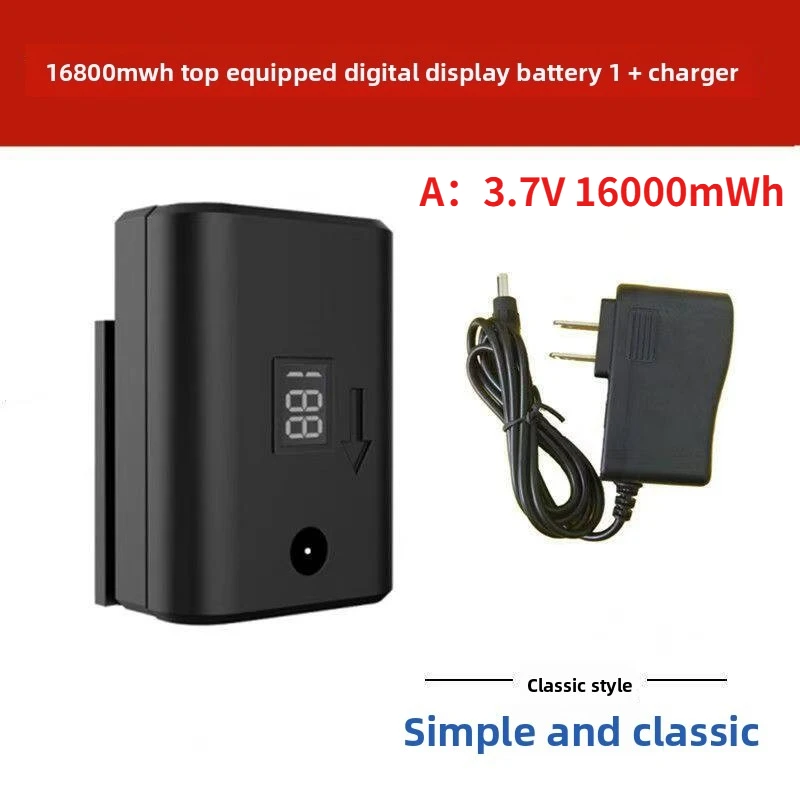 High quality 3.7V 16000mWh Rechargeable Battery for Laser Level Building Tools Lithium Battery Digital Display + charger