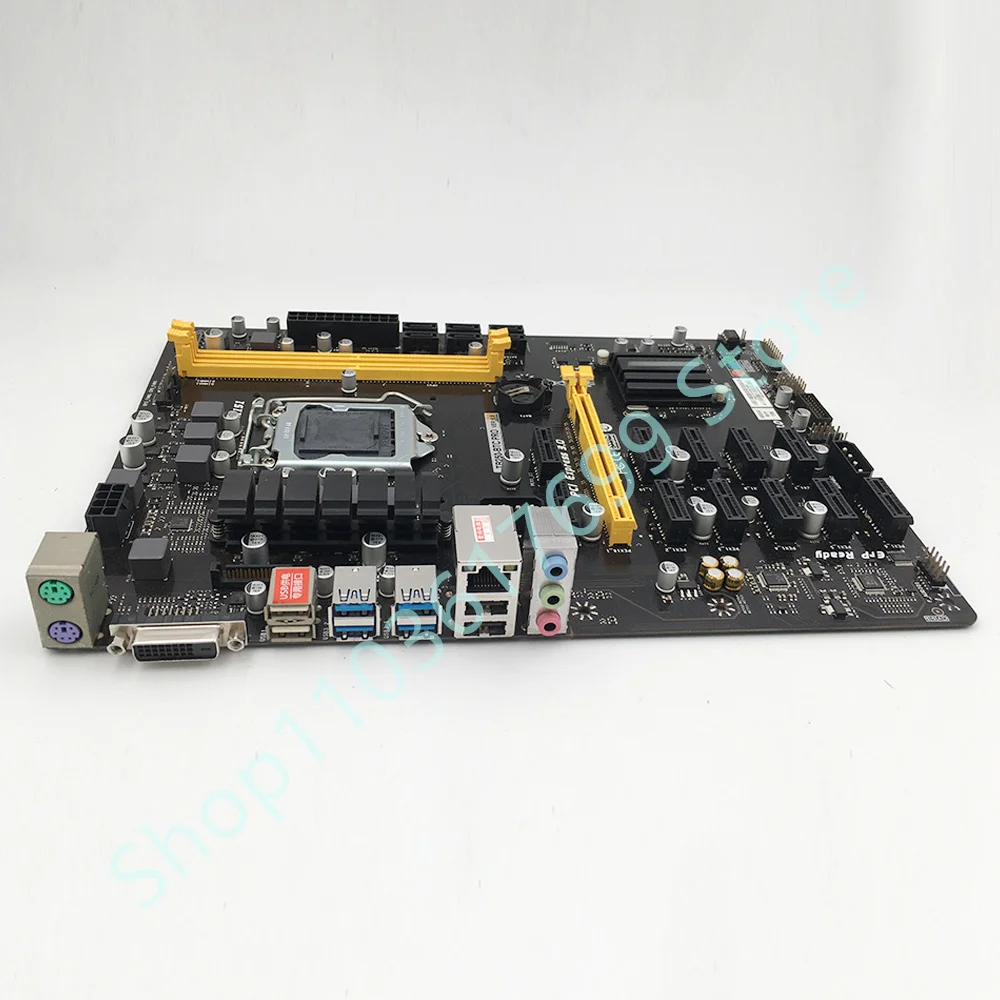 

TB250-BTC PRO Desktop Motherboard 12 Graphics Slots LGA1151 DDR4 Support GTX1060 Fully Tested