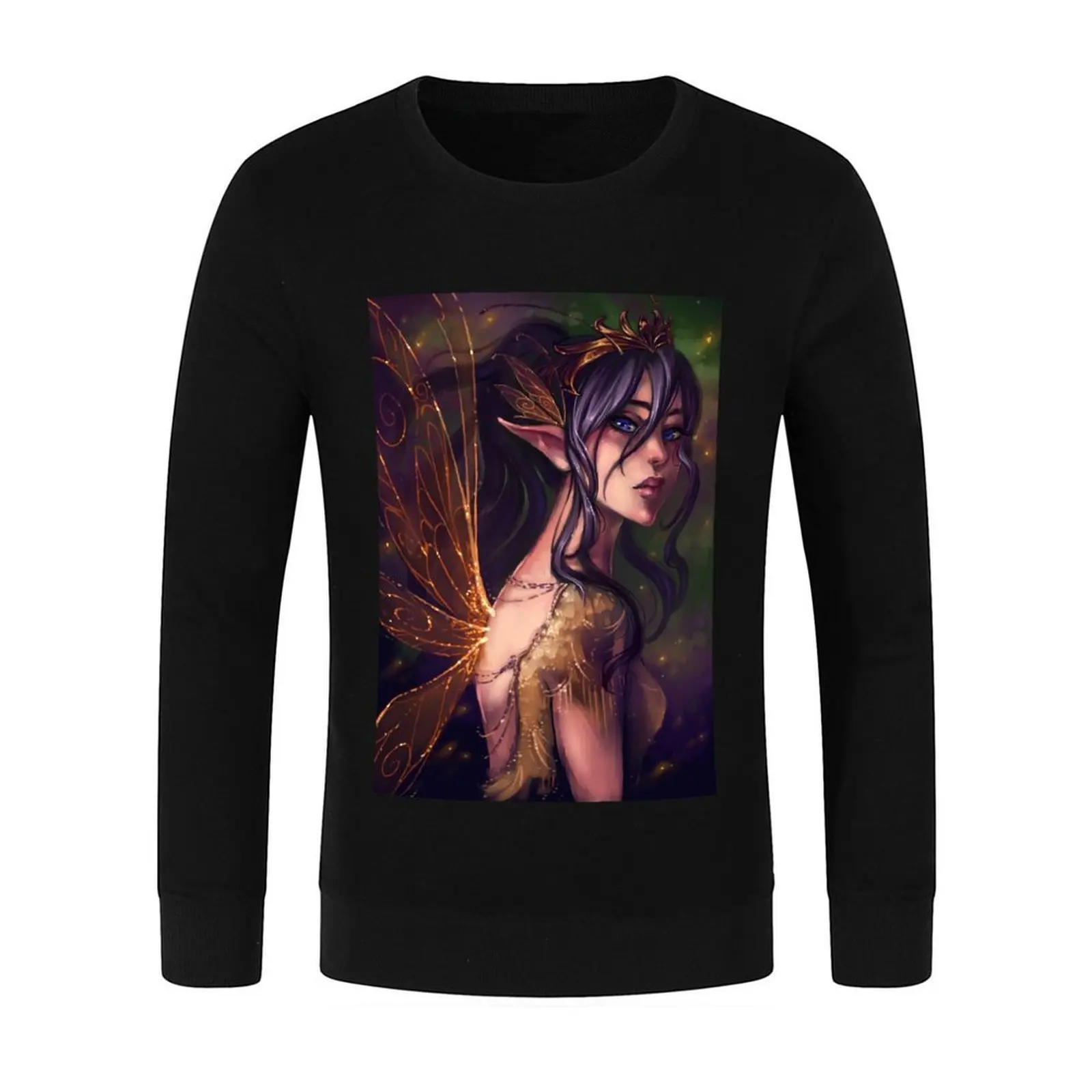 الجنية الملكة السترة الرجال ملابس الخريف رياضية الرجال العرق قميص بلوزة الرجال البلوز