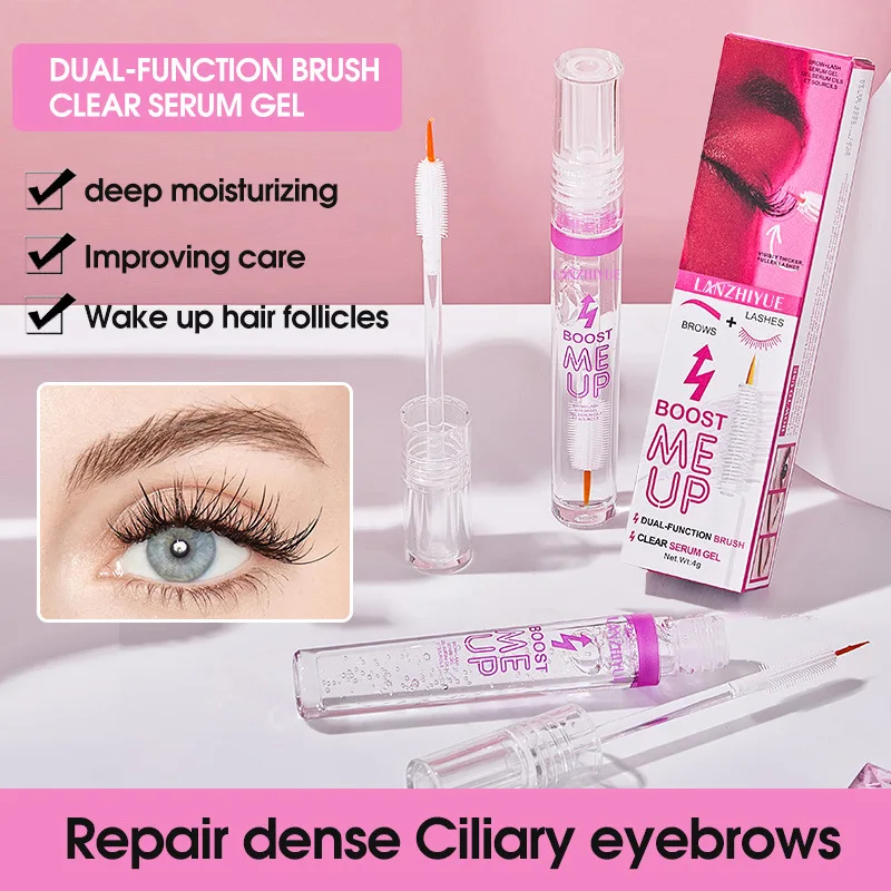 Siero per la crescita rapida delle ciglia, potenziatore naturale delle ciglia più lungo, più spesso, arricciatura delle ciglia, trattamento delle sopracciglia, trucco, prodotti per la cura degli occhi