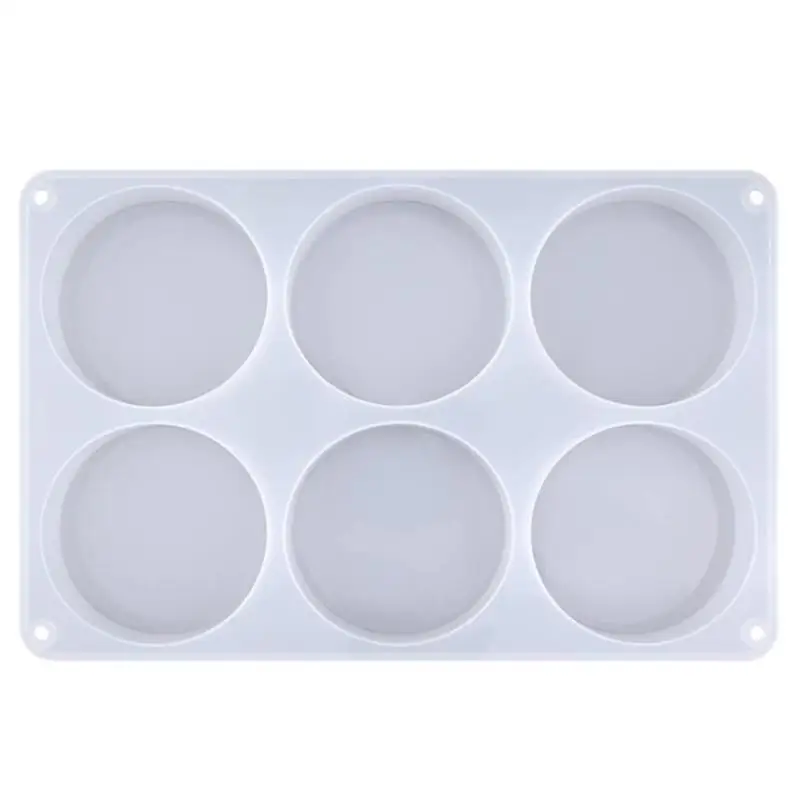 652F Thick Round Silicone Molds DIY Resin Art Gifts Home Decoration Handmade