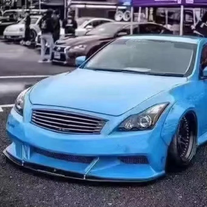 Front Bumper for Infiniti G37 Coupe Carbon Fiber Front Bumper with One-piece Front Lip