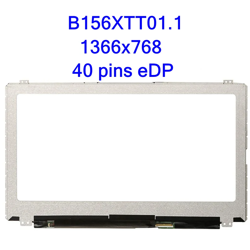 

15.6" LCD Touch Screen B156XTT01.1 fit B156XTT01.2 LTN156AT36 NT156WHM-A00 For Dell Inspiron 15-3541 3542 3543 5547 5548 40pin