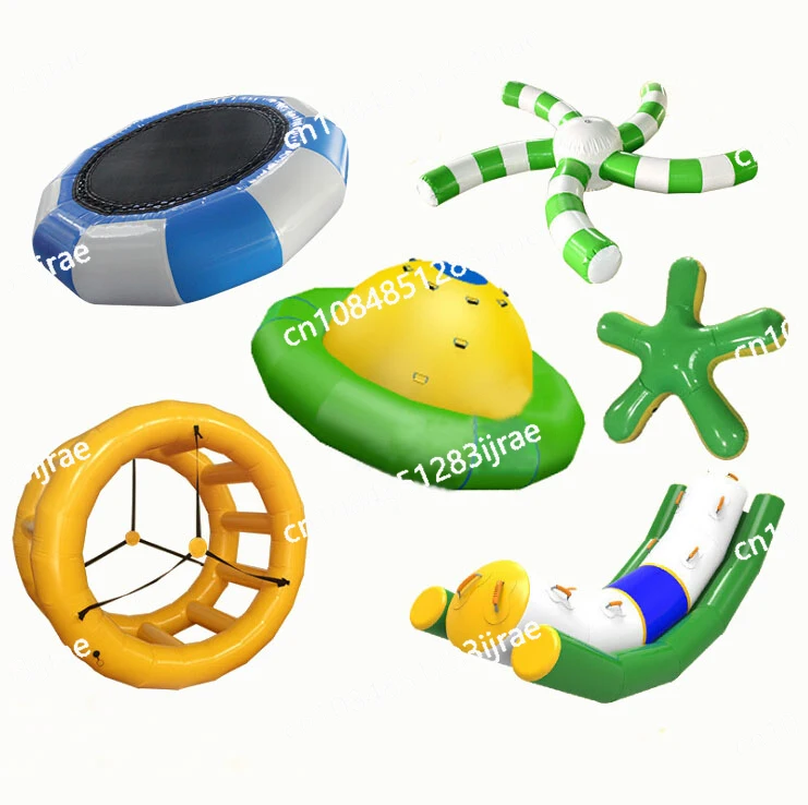 

Water Park Ocean Ball Pool Inflatable Toy Seesaw Trampoline Swimming Pool Floating Object Wind and Fire Wheel Triangle Slide