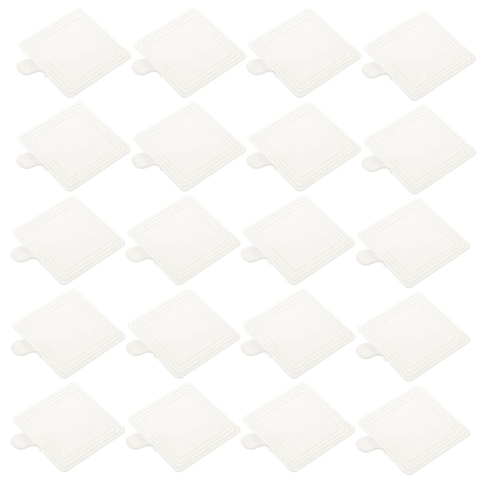 

100Pcs Cake Bottom Bases Fine Workmanship Smooth Edges Dessert Storage Display Trays Multipurpose Baking Accessories