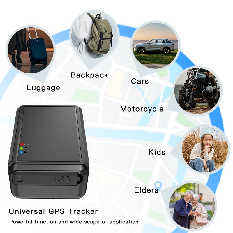 ZOOBII P8-W Mini 4g Modalità di risparmio energetico Localizzatore GPS Dispositivo wireless Localizzatore GPS portatile con forte magnete