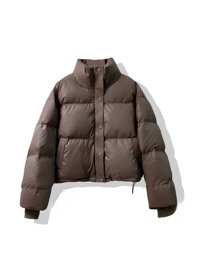 Chaqueta de Algodón para Mujer, Estilo Coreano, Holgada, Acolchada, sin Mangas, Estilo Informal