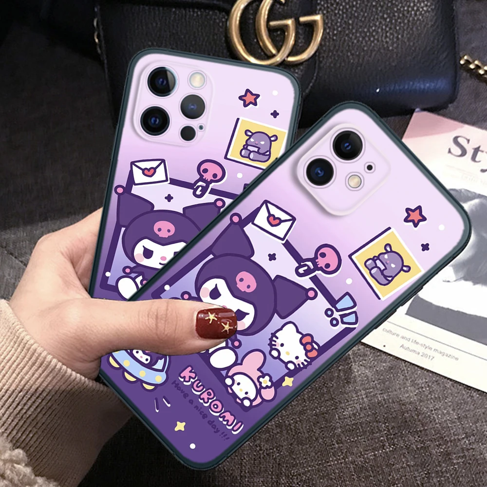 Z15 cute Kuromifor Soft Case for Xiaomi 10T 11 11i 11T 12 12x 8 Lite 9 9T A1 A2 A3 Poco F2 F3 M2 M3 X2 X3 X4 pro M4 C40 M5