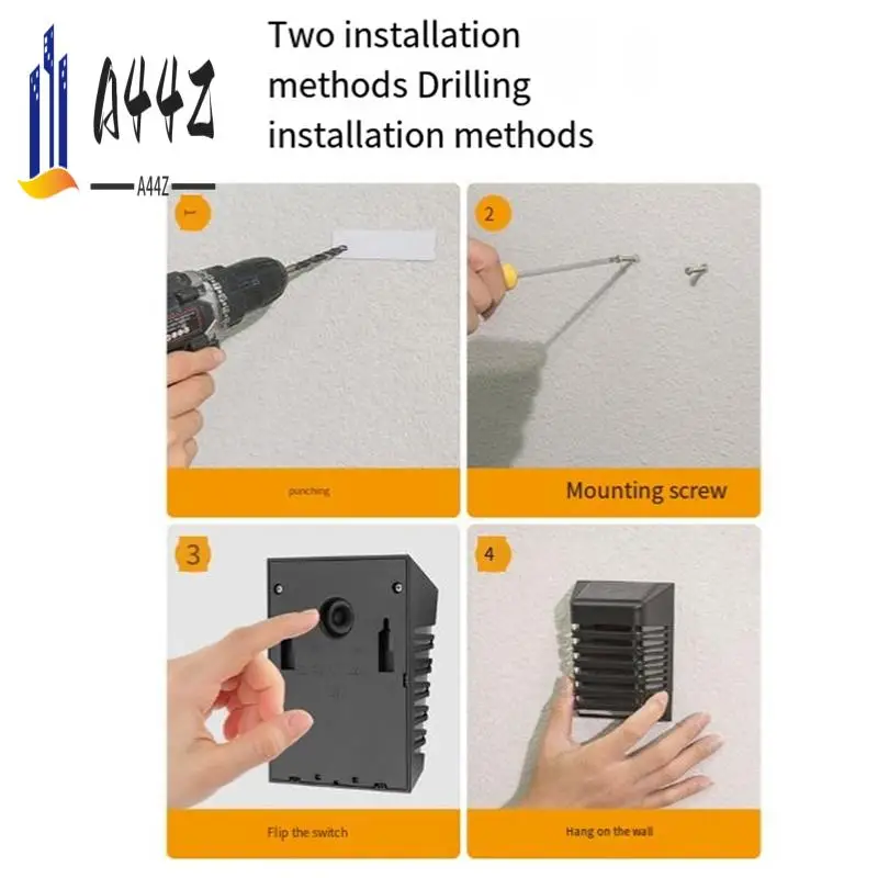 

A44Z-Солнечные наружные фонари Прожектор безопасности IP54 Наружные солнечные фонари от заката до рассвета, Настенные солнечные фонари