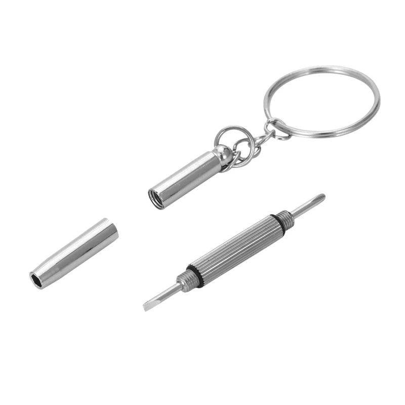 A88Z 5X 3-In-1 Eyeglass Sunglass Spectacle Frame Repair Kit Screwdriver Tool