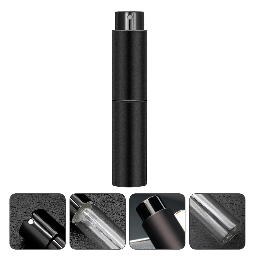 

Portable Perfume Bottle Man Travel Refillable Abs Aromatherapy Bottles Glass Liner