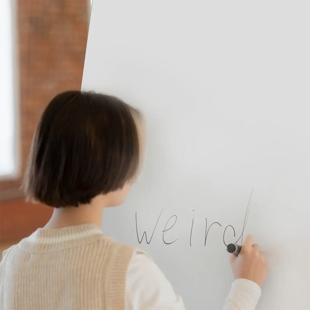 1 Set Blackboard Wall Sticker Dry Erase Sheet For Writing Drawing Board Home School Office Reusable Whiteboard Wallpaper