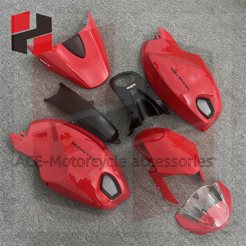 for Ducati Monster 696 796 1100 1100S EVO 2009 2010 2011-2015 motorcycle high quality fairing ABS plastic body decoration kit