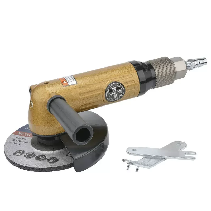 Bodun 5inch Pneumatic Angle Grinder 125mm Portable Grinding Machine Pneumatic Hand Grinder Polishing Machine Bd-0102