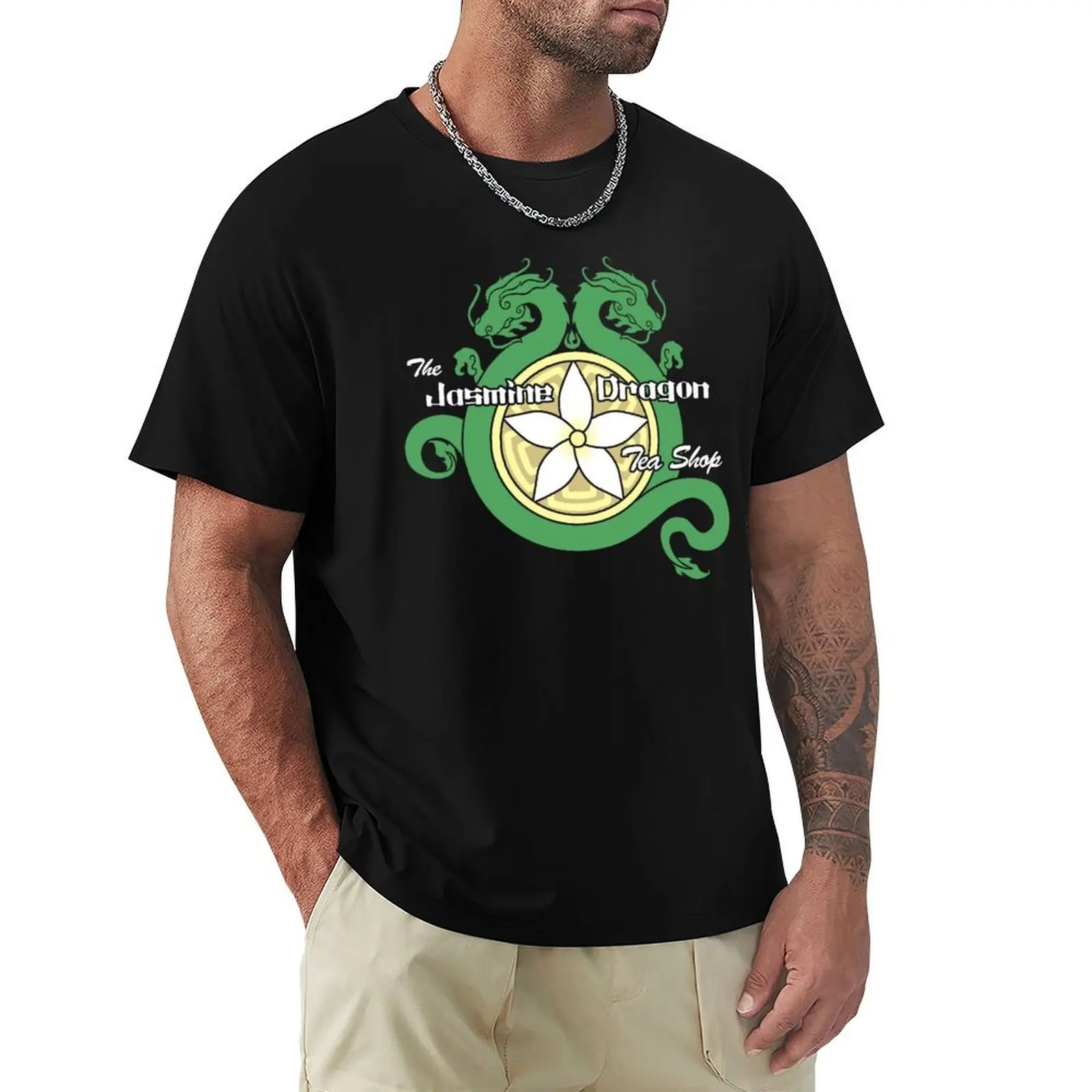 

The Jasmine Dragon T-Shirt boys whites boys animal print blacks plus size tops men clothing