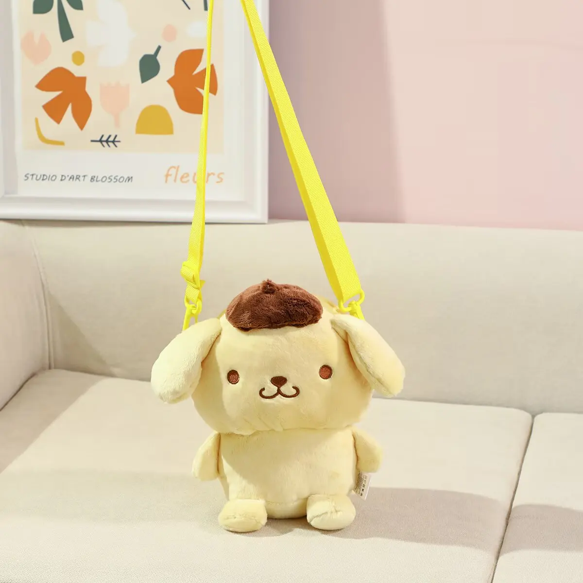 Sanrio Shoulder Bag My Melody Kuromi Cinnamoroll Plush Bag Messenger Bag Hello Kitty Pom Pom Purin Travel Bag Anime Bag Gifts