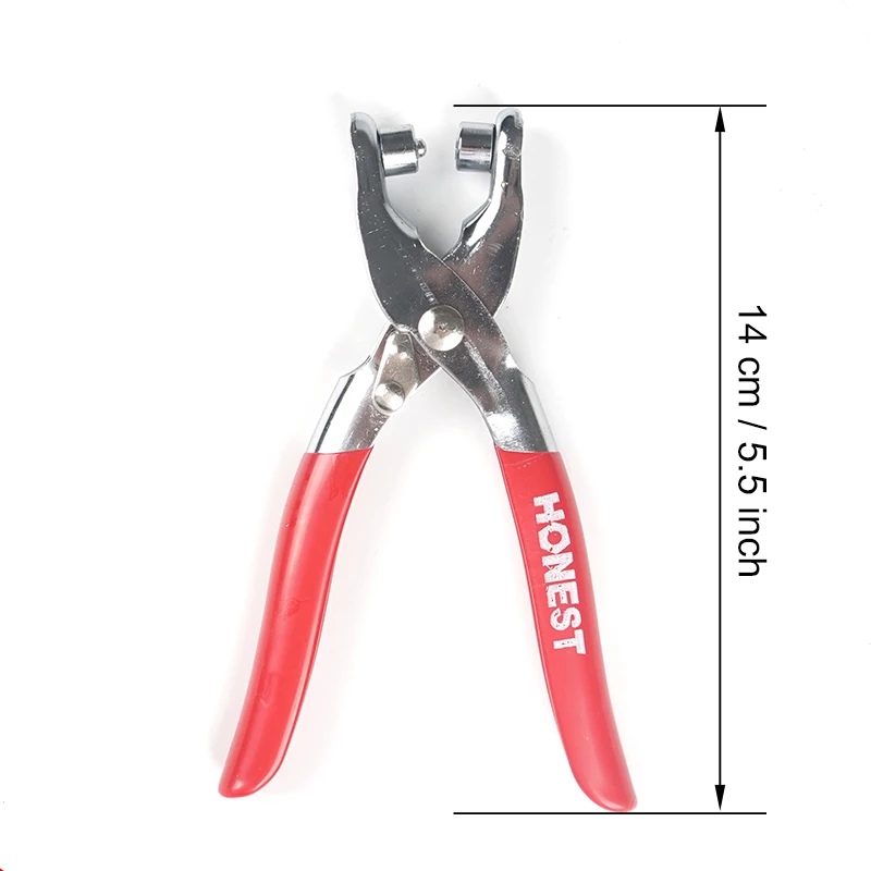 Shoelace Eyelet & Buckle Pliers Tool DIY Craft Sewing Hollow Solid Metal Snap Buttons Clothes Installation Accessories