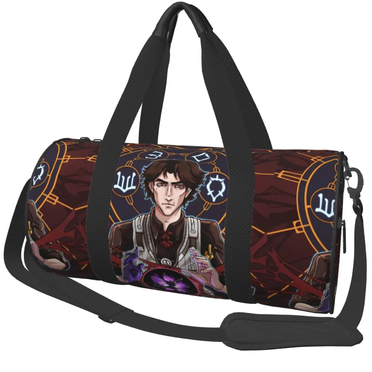 

Виктор Arcane - League Of Legends Спортивная сумка Водонепроницаемые спортивные сумки Большая вместительная тренировочная сумка Красочная сумка для фитнеса для пары