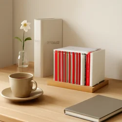 Desktop CD Shelf Solid Wood Game Disc Storage Shelves 10 Bit Cassette Disc Display Rack For PS4 Game Storage Bracket