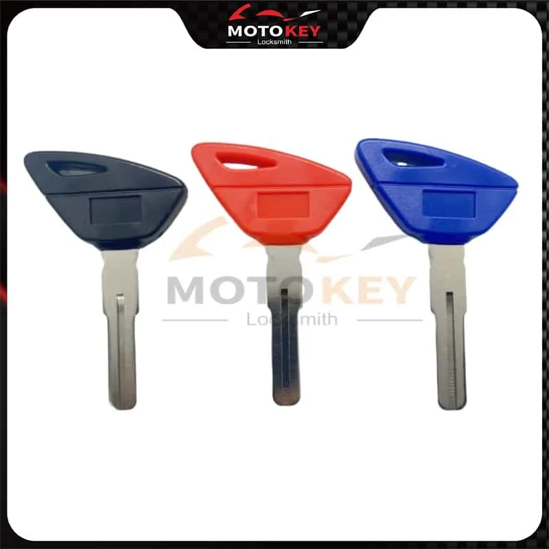 

For Aprilia RSV4 Tuono Dorsoduro 750 1200 Motorcycle Keys Aprilia Blank Key Detachable chip New style Motorcycle Key