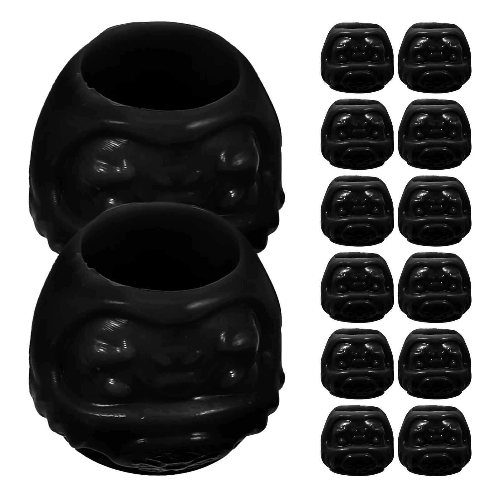 

200pcs Thickened Ink Cups Stable Base Leak-Proof Pigment Holders Small Ink Containers For Tattoo Artists Plastic Pigment Cups
