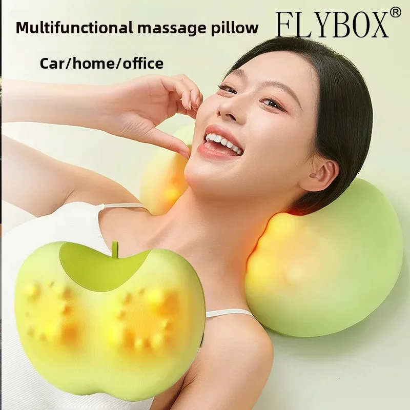 

Дубовый массажер для плеч, шеи, талии, спины, многоцелевой автомобиль, домашняя массажная подушка для всего тела, трансграничная оптовая продажа