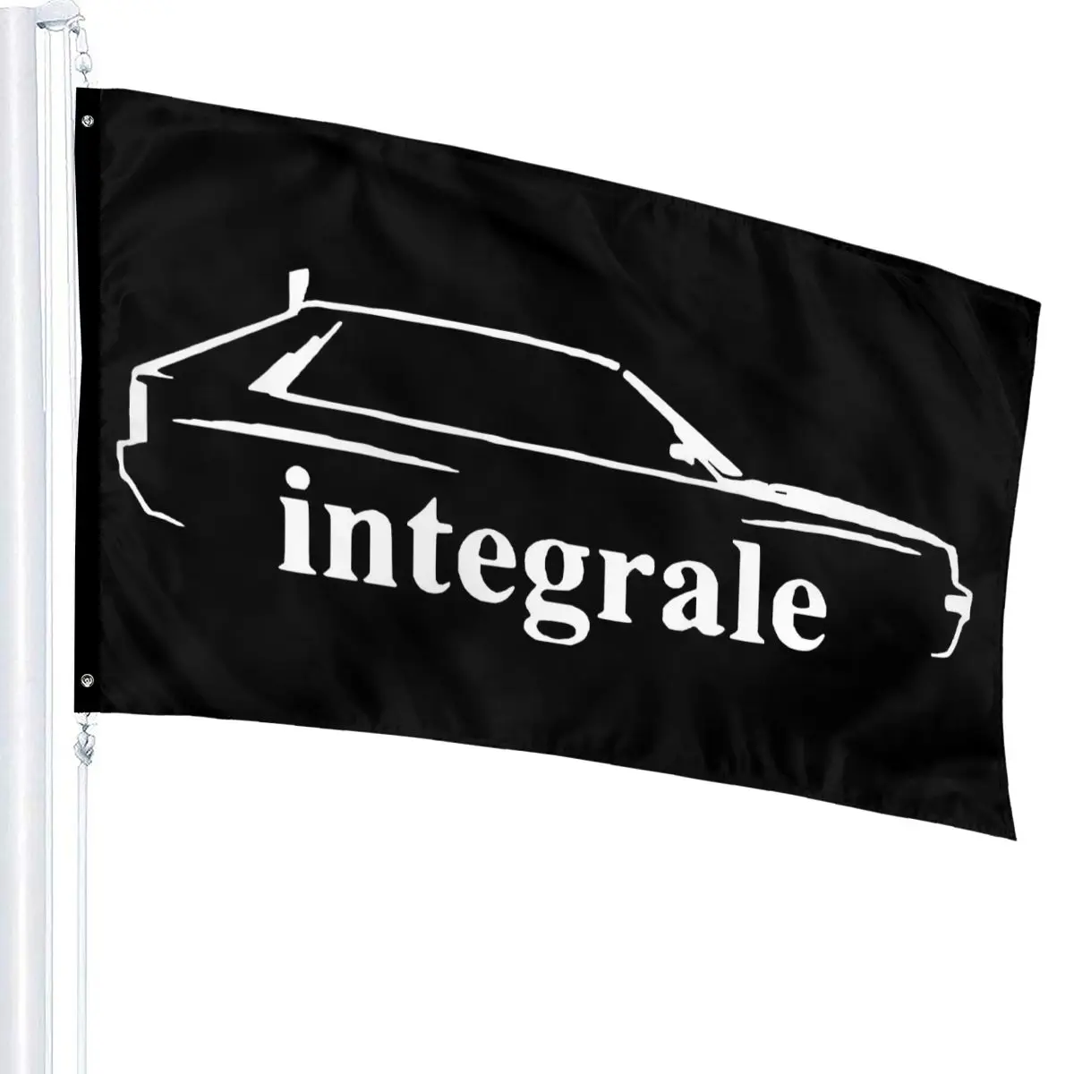 T Delta Integrale Lancia Motori Auto Evoluzione Nera Cotone Uomo Regalo Great Quality Classic Brand Flag