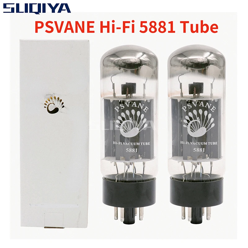 SUQIYA-PSVANE 5881 Vacuum Tube Replaces 5881A 350C 6L6GC 6P3P HIFI Audio Valve Electronic Tube Amplifier Kit DIY Matched Quad