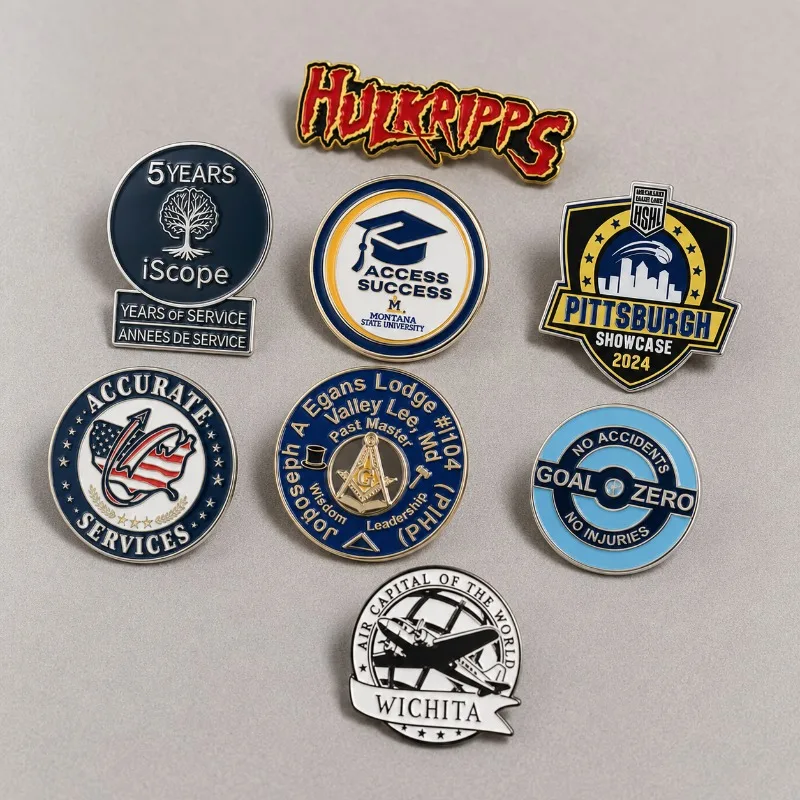 Custom Metal Pins Personalized Enamel Lapel Pins Custom Logo Badge Soft Hard Enamel Pin Bulk Wholesale Manufacturer MOQ 100PCS