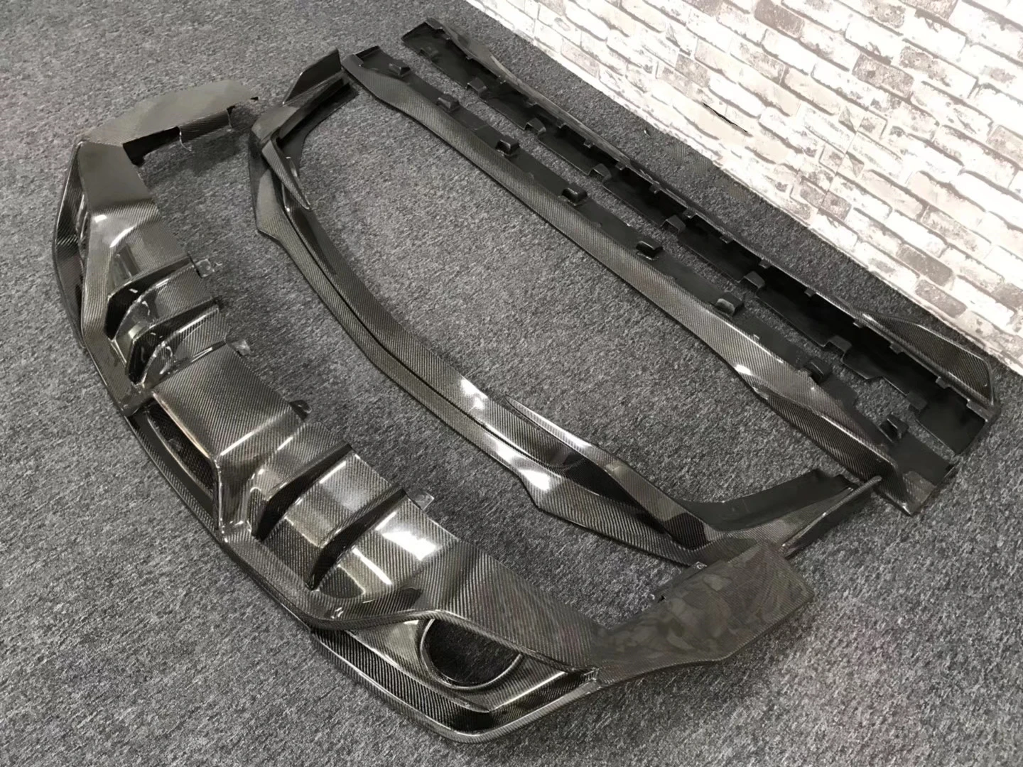 

Комплект кузова автомобиля, бампер, передний диффузор для губ, боковая юбка, спойлер для Ford Mustang GT350 GT500, комплект кузова