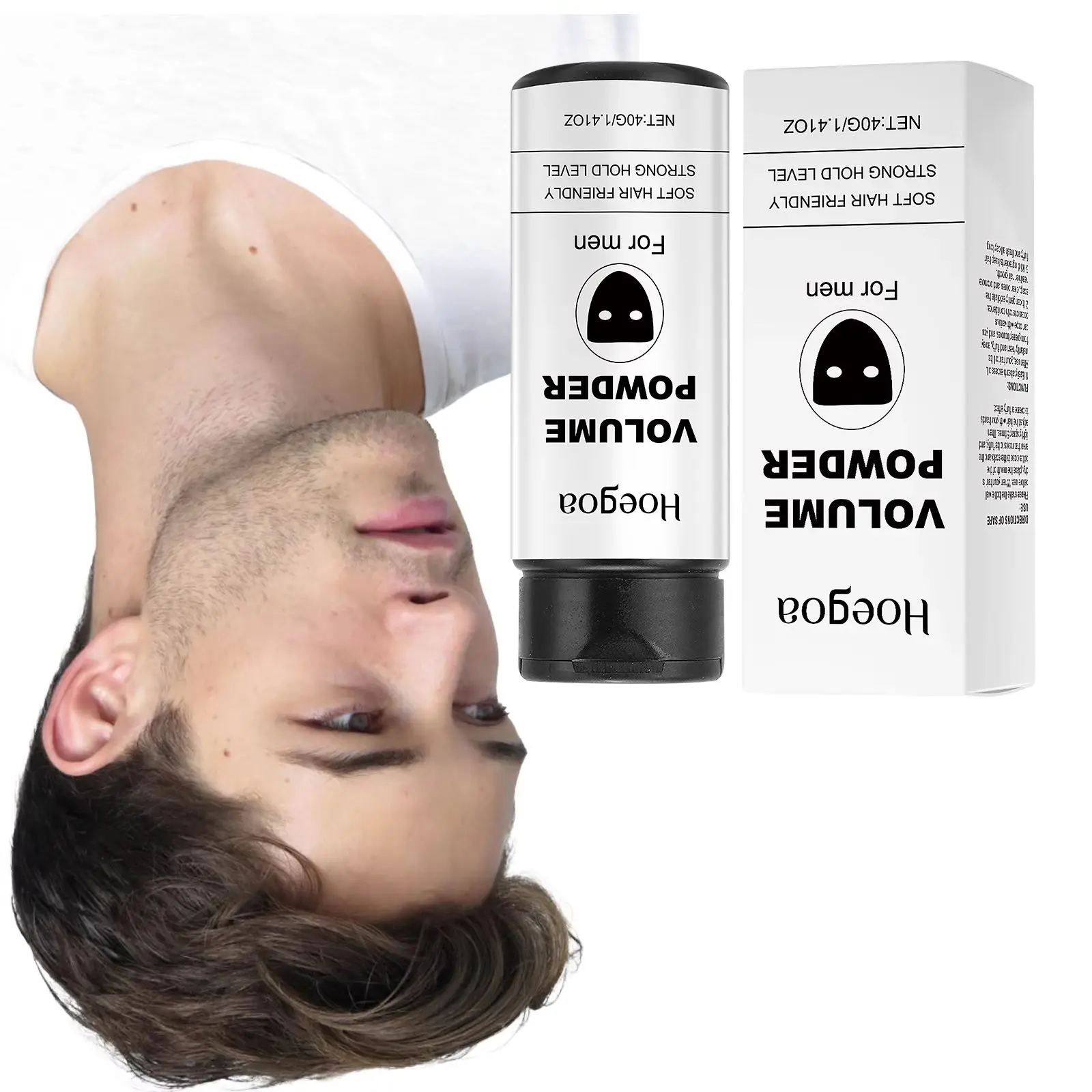 Men Hair Finalization Powder Long-Lasting Oil Control Strong Hold Textured Hair Non-Greasy Hair Care Products Thicken Hair New